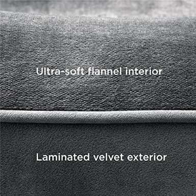 Bedsure Orthopedic Dog Beds Large Sized Dog - Washable Large Dog Cat Bed Waterproof, Comfort Dogs Couch Sofa with Washable Removable Cover, Pet Bed with Nonskid Bottom, Dark Grey, 35" - Image 9