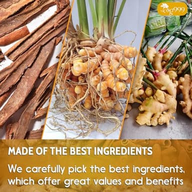 TOG999, Premium 20 Tea Bags Turmeric, Ginger, Cinnamon, 100% Natural, Hand-made Blend of Turmeric, Ginger, and Cinnamon Herbal Tea. Eco-conscious Tea Bags. No Sugar, No Caffeine, No Gluten, Vegan. - Image 6