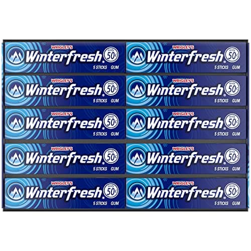 Winterfresh Wrigley's Chewing Gum Bulk Pack, 5 Sticks Per Pack (Pack of 40) - Image 1
