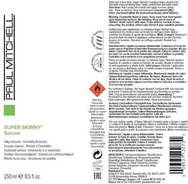 Paul Mitchell Super Skinny Serum Blowout Primer, Speeds Up Drying Time, Humidity Resistant, For All Hair Types, 0.85 fl. oz - Image 11