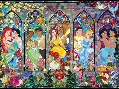 Ceaco - Disney - Princess Castle Royal Windows - 1500 Piece Jigsaw Puzzle - Image 2