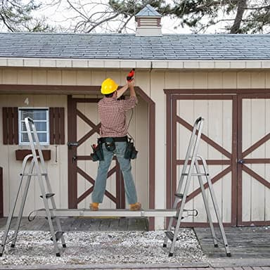 YITAHOME 9-15ft Telescoping Plan,Aluminum Extension Plank 440lbs Capacity, Aluminum Scaffolding Plank with Skid-Proof Platform Scaffold Ladder Accessory - Image 6