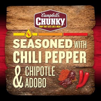 Campbell’s Chunky Soup, Chipotle Chicken Corn Chowder Soup, 18.8 oz Can (Pack of 12) - Image 7
