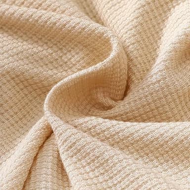 Mikrdoo Toddler Baby Girl Clothes Summer Short Sleeve T Shirt Tops Cute Infant Ruffle Ribbed Knit Shorts Outfits Set Solid Color Apricot 12 18 Months - Image 5