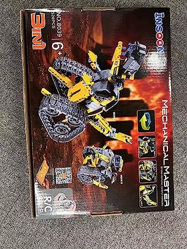 INSOON Robot Toys for Kids Building Set, 520 PCS App & Remote Control Robotics Kit, 5-in-1 RC Wall Robot Engineer Dinosaur Building Block Toy Gift for Kids 6 7 8 9 10 11 12+ Years Old Boys Girls - Image 12
