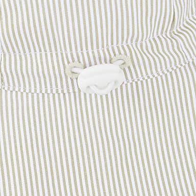 Zando Baby Girl Sun Hat Infant Wide Brim Hats Baby Boy Beach Hat UPF 50+ Toddler Caps for Boys Girls Baby Bucket Hat Beige 6-12 Months - Image 4