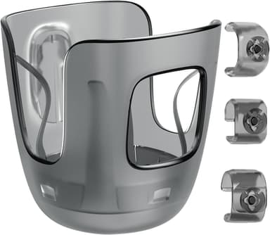 Stroller Cup Holder Fits for UPPAbaby Vista/Vista V2/Vista V3/Cruz/Cruz V2/Minu/Minu V2/Minu Duo, Securely Hold The Cup, Quick Attachment, Folds with Stroller, Drinking On The Go, 1Pack - Image 2