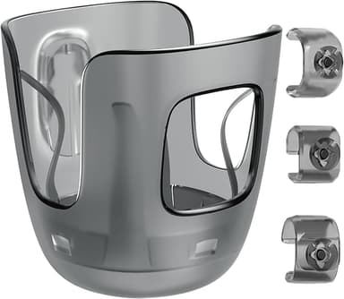 Stroller Cup Holder Fits for UPPAbaby Vista/Vista V2/Vista V3/Cruz/Cruz V2/Minu/Minu V2/Minu Duo, Securely Hold The Cup, Quick Attachment, Folds with Stroller, Drinking On The Go, 1Pack - Image 1