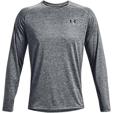 Under Armour Men's Tech 2.0 Long-Sleeve T-Shirt , Pitch Gray (012)/Black , Medium - Image 2