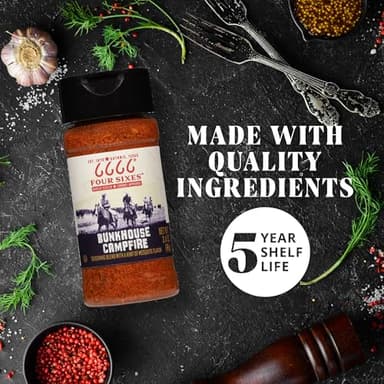 6666 Four Sixes Bunkhouse Campfire Seasoning, 6 Ounce - Image 9