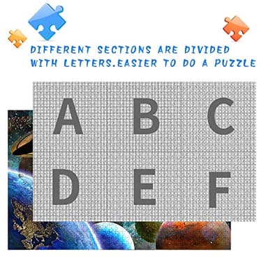Jigsaw Puzzles 1000 Pieces for Adults, Families (Space Traveler, Solar System) Pieces Fit Together Perfectly - Image 5