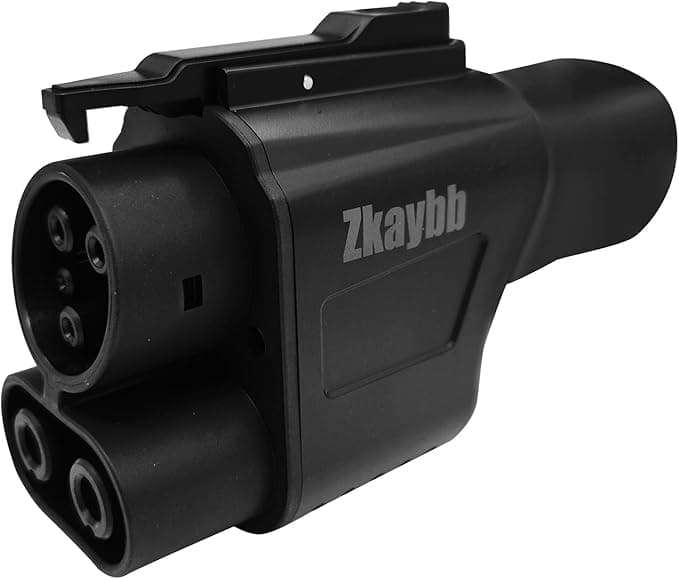 Zkaybb NACS to CCS Adapter, Tesla Supercharger Adapter [Max 500A, 1000V] fit for Rivian,Ford,Mustang,GM EVs,Volvo,Polestar,fit for Tesla V1/V2/V3/V4 DC - Image 1