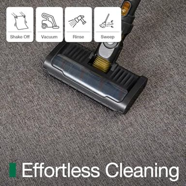 LUMI Indoor Door Mat, Non Slip Rubber Backing Ultra Thin Door Mat, Easy Clean Low Profile Door Mats for Inside House, Patio,Brown 17"x30" - Image 7