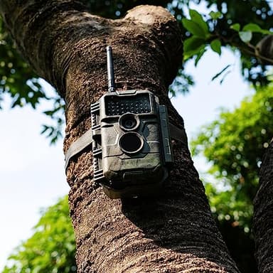 GardePro E6 Trail Camera WiFi 48MP 1296P Game Camera with No Glow Night Vision Motion Activated Waterproof for Wildlife Deer Scouting Hunting or Property Security, Camo - Image 3