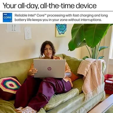 HP Touchscreen Laptop for Business and Students • 15.6" FHD IPS Disaplay • Intel 10-Core i7-1355U • Wi-Fi 6 • AI Noise Removal • Copilot • HD Webcam • w/Accessories • Win 11 Pro • (32 GB RAM, 1TB SSD) - Image 8