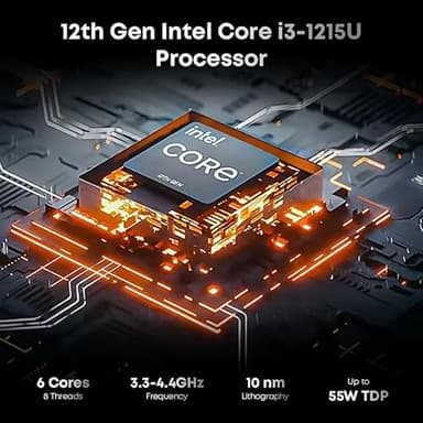 ASUS Vivobook 17 2025 Flagship Laptop, 17.3" FHD IPS Computer, Lifetime Office 2024, 6-Core Intel i3, 24GB RAM + 1TB Storage (512GB SSD + 500GB Ext), Wi-Fi 6E, HubxcelAccessory, Win 11 Pro Copilot AI - Image 5