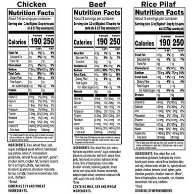 Rice-A-Roni Dinner Classics Variety Pack, 10 Piece Assortment - Image 2