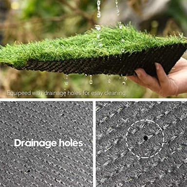 Conscience Trading Artificial Grass 5 FT x 13 FT (65 Square ft) Synthetic Thick Lawn Astro Turf Carpet Perfect for Indoor/Outdoor Fake Grass Rug (5FTx13FT (65 Square ft)) - Image 5