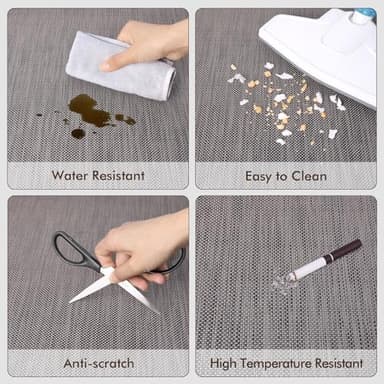 Blvornl Office Chair Mat for Hardwood Floor, 35" x 48" Desk Computer Chair Mat for Hard Wood and Tile Floor, Large Anti-Slip Hard Floor Protector Rolling Chair Mat, PVC Mat Desk Rug for Office Home - Image 3