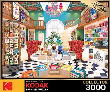 RoseArt - Kodak Premium - Brandon's Bookstore - 3000 Piece Jigsaw Puzzle for Adults - Image 4