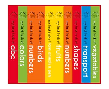 My First Library: Boxset of 10 Board Books for Kids - Image 4