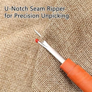 37Pcs Sewing Tool Set, Big Eye Steel Sewing Needle Kit, Threader and Needle Repair Kit Stainless Steel Needles for Hand Sewing - Image 5