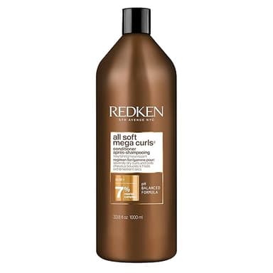 Redken All Soft Mega Curls Conditioner For Extremely Dry Curly & Coily Hair - Nourishes & Softens Severely Dry Hair - Image 1