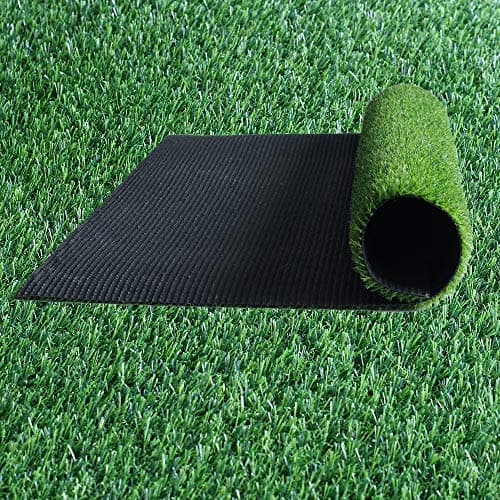 Artificial Grass Turf Lawn-5FTX10FT, 0.7" Indoor Outdoor Garden Lawn Landscape Synthetic Grass Mat Fake Grass Rug - Image 1