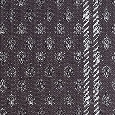Lucky Brand Printed Wellness Mat - Cushioned Comfort Kitchen Mat - Easy to Clean - Anti-Fatigue & Skid-Resistant - 12mm Santa Teres Print 18" x 30" - Black and White - Image 6