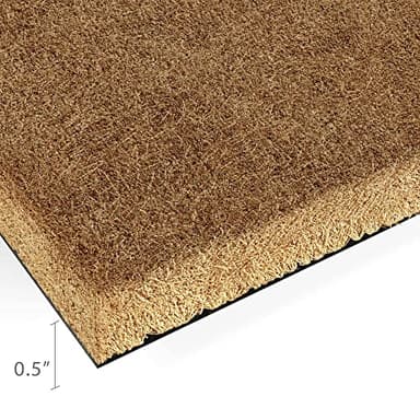 Barnyard Designs Doormat Welcome Mat for Outdoors, Large Front Door Entrance Mat, 30x17, Brown (Home Sweet Home Script) - Image 6