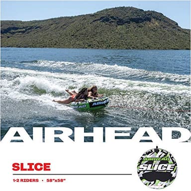 Airhead Slice, 1-2 Rider Towable Tube for Boating - Image 3