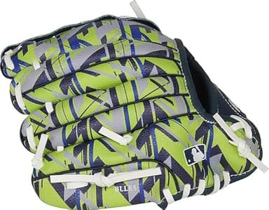 Rawlings | REMIX T-Ball & Youth Baseball Glove | Right Hand Throw | 9" | Green - Image 5