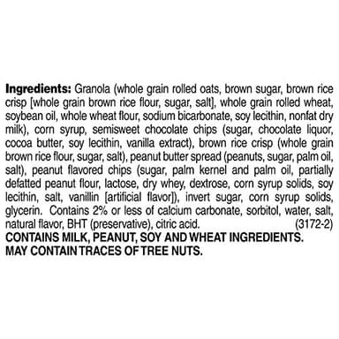 Quaker Chewy Granola Bars, Peanut Butter Chocolate Chip, 58 Count - Image 6