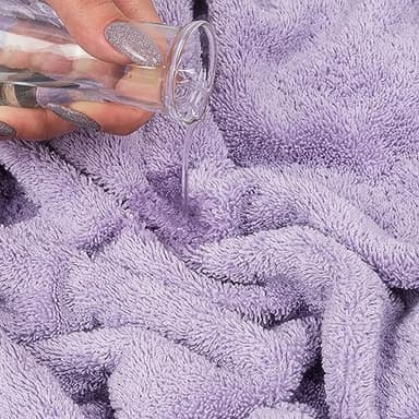 Cotton Paradise 100% Cotton 40x80 Oversized Bath Sheet, Extra Large Turkish Bath Towels for Bathroom, Lilac Bathsheet - Image 7