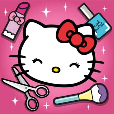 Hello Kitty: Beauty Salon. Fun mini games for kids with hair salon, nail salon and makeup studio for girls - Image 1