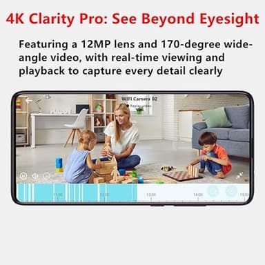 Hidden Camera with Audio/Video. Mini Small Camera. Spy Hidden Cameras for Home Indoor Use. Spy Cam with Night Vision and Motion Detection | Only 0.9 inch! Baby Monitor Small Mini Wireless Outdoor S3 - Image 4