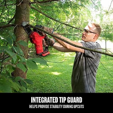 CRAFTSMAN V20 Cordless Pruning Saw, 6" Chain, Small Chainsaw with Battery and Charger Included (CMCCS320D1) (Renewed) - Image 4