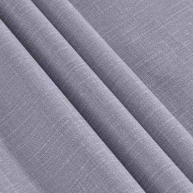 sancua 100% Waterproof Rectangle PVC Tablecloth - 54 x 78 Inch - Oil Proof Spill Proof Vinyl Table Cloth, Wipe Clean Table Cover for Dining Tables, Buffet Parties and Camping, Grey - Image 4