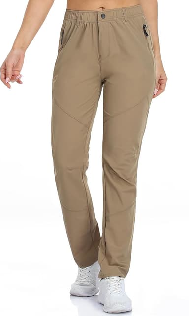 Women Travel Golf Pants 27''/29''/31'' Lightweight Quick Dry Hiking Outdoor Athleisure Pants Water Resistant Lounge Casual - Image 2