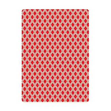 Brybelly Red Deck, Wide Size, Regular Index, Plastic Coated, Standard Playing Cards - Image 2