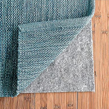 RUGPADUSA - Dual Surface - 2'6" x 9' - 1/4" Thick - Felt + Rubber - Non-Slip Backing Rug Pad - Safe for All Floors - Image 7