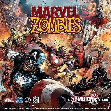 CMON Marvel Zombies - A Zombicide Game: Embrace The Hunger as Heroes Turn Undead in The Ultimate Marvel Crossover! Cooperative Strategy Game, Ages 14+, 1-6 Players, 90 Minute Playtime, Made - Image 2