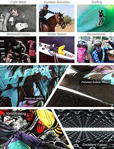 LAFROI Mens MMA Cross Training Boxing Shorts Trunks Fight Wear with Drawstring and Pocket-QJK01 Honor Strike Size MD - Image 7