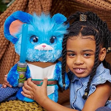 Star Wars: Young Jedi Adventures Jabberin' Jedi Nubs, Electronic Plush, Lights & Sounds, Toys, Preschool Toys for 3 Year Old Boys & Girls - Image 7