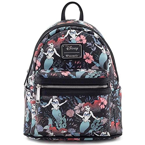 Loungefly x Disney Little Mermaid Ariel Mini Backpack Shoulder Bag Purse - Image 1
