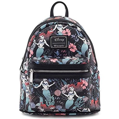 Loungefly x Disney Little Mermaid Ariel Mini Backpack Shoulder Bag Purse - Image 1