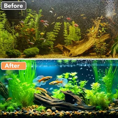 WDEFUN Aquarium Filter Media, 300 ml 2 Packs with Free Mesh Bag Organic Filtration Resin, Remove Driftwood Tannins Suitable for Freshwater and Saltwater Fish Tank - Image 5