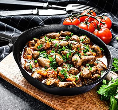 Utopia Kitchen Cast iron Skillets 3 Piece Set, Chefs Pan, Pre Seasoned Cast iron Skillets, 6, 8 & 10 Inches, Easy Use in the Oven, Stove, Grill, or Campfire, Black - Image 7