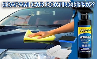 Sopami Ceramic Paint Sealant, Ceramic Coating Maximum Gloss & Shine ceramic wax, car coating spray Extremely Hydrophobic Ceramic Spray Coating for Cars, RVs, Motorcycles, Boats, and ATVs - Image 5