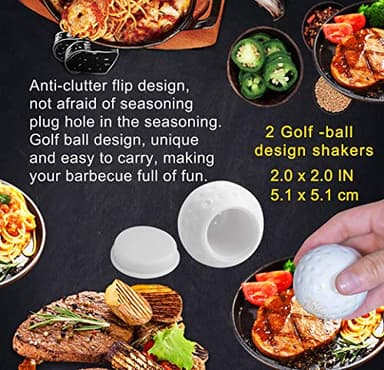 POLIGO 7PCS Golf-Club Style BBQ Tools Set Grilling Tools with Rubber Handle - Stainless Steel Grill Accessories for Outdoor Grill Set Premium Grill Utensils Set Christmas Birthday Gifts for Men Dad - Image 8